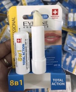 Son dưỡng môi 8in1 Eveline trị thâm Total Action Lips