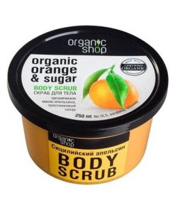 Kem tẩy da chết Body Scrub chiết xuất từ Cam Organic Shop