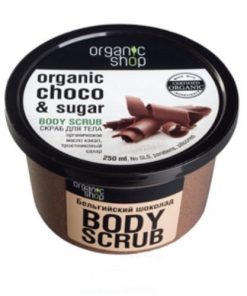 Kem tẩy da chết toàn thân Organic Shop Body Scrub Chocolate