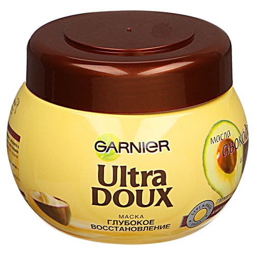 Kem ủ tóc Garnier Ultra Doux tinh chất bơ giúp tóc mềm mượt