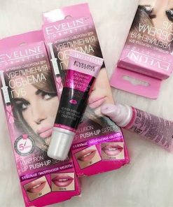 Serum Eveline Hyaluron Lip Push-Up giúp làm mềm và căng môi